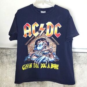 AC/DC Givin The Dog A Bone T-Shirt - XLarge (See Measurements)